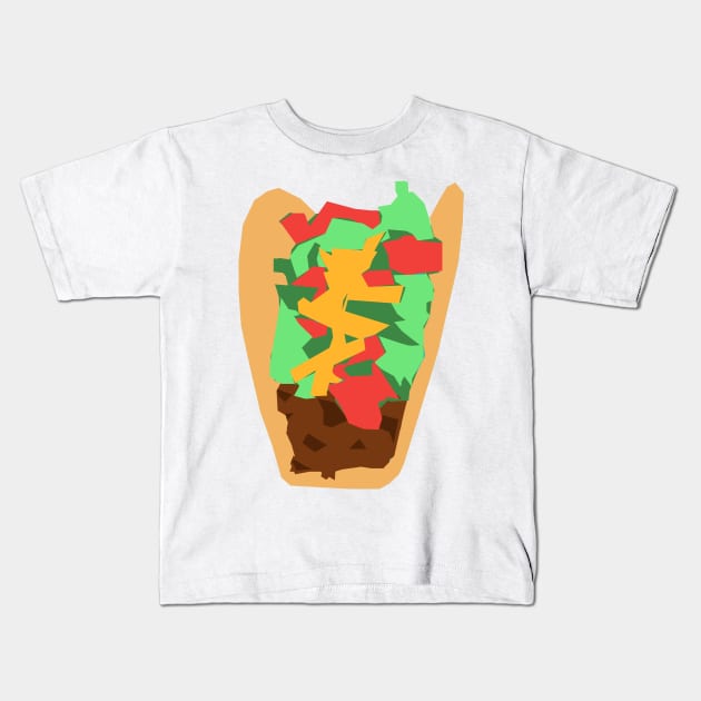 Taco Time Kids T-Shirt by kimmag3@gmail.com